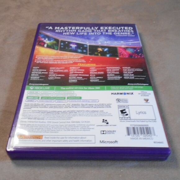 2014 Disney Fantasia Music Evolved XBOX 360 Kinect Game Harmonix - Picture 6 of 6
